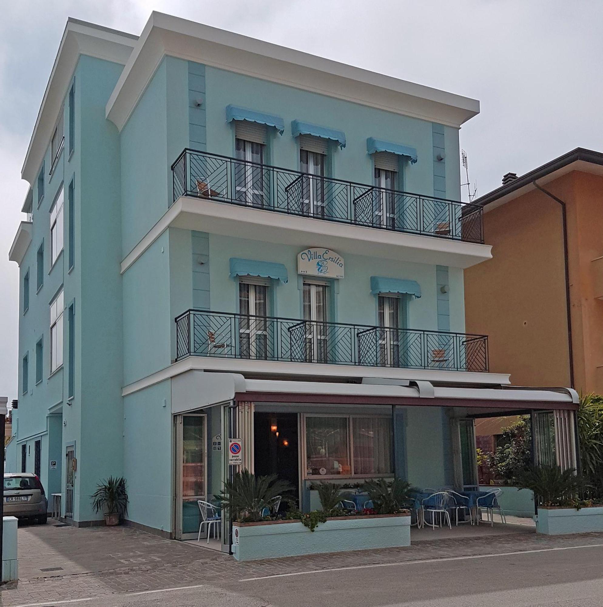 Hotel Villa Ersilia Rimini B&B Dış mekan fotoğraf
